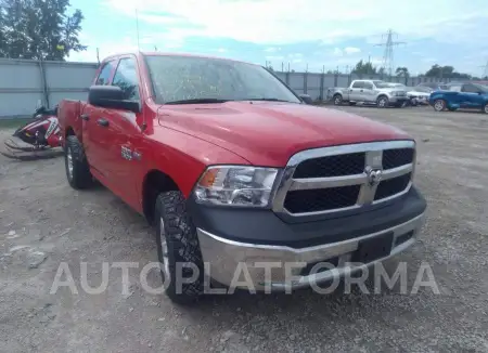 Dodge RAM1500 2018 2018 vin 1C6RR7FT2JS219594 from auto auction Impact