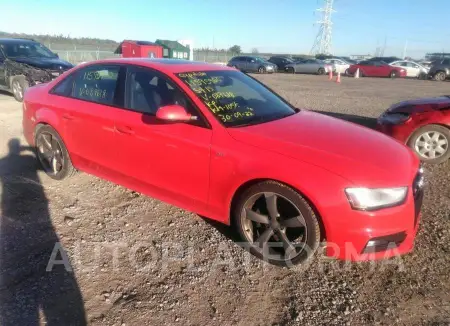 Audi S4 2015 2015 vin WAUBGCFL4FA087618 from auto auction Impact