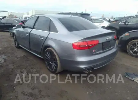 AUDI S4 PREMIUM 2015 vin WAUHGCFL6FA054064 from auto auction Caiaai