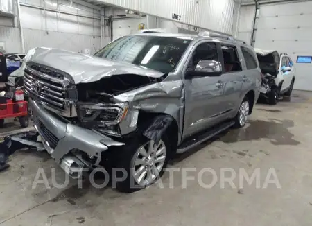 TOYOTA SEQUOIA PLATINUM 2020 vin 5TDDY5G1XLS176545 from auto auction Caiaai