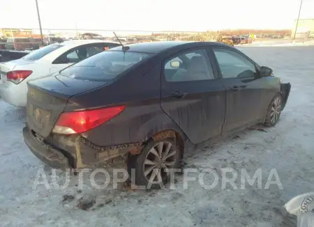 HYUNDAI ACCENT SE 2016 vin KMHCT4AEXGU120697 from auto auction Caiaai