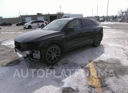 AUDI Q8 PROGRESSIV 55 3.0 TFSI 2022 vin WA1FVBF15ND020102 from auto auction Caiaai