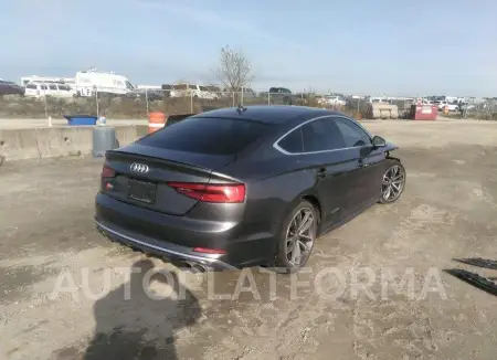 AUDI S5 SPORTBACK PROGRESSIV 2018 vin WAUB4CF54JA011450 from auto auction Caiaai