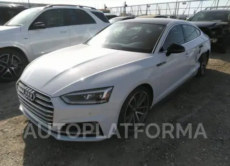 AUDI S5 SPORTBACK TECHNIK 2018 vin WAUC4CF52JA126231 from auto auction Caiaai