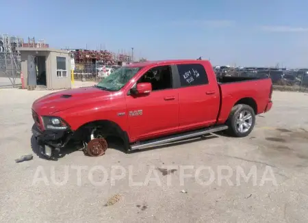 DODGE RAM 1500 SPORT CREW CAB  2018 vin 1C6RR7MT0JS124230 from auto auction Caiaai