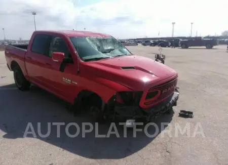 Dodge RAM1500 2018 2018 vin 1C6RR7MT0JS124230 from auto auction Impact