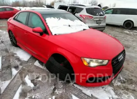 Audi S3 2016 2016 vin WAUF1GFF5G1045237 from auto auction Impact