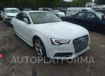 Audi S5 2015 2015 vin WAULGBFR1FA062548 from auto auction Impact