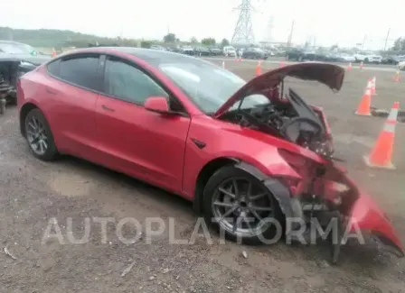 Tesla Model 3 2022 2022 vin 5YJ3E1EA8NF163042 from auto auction Impact