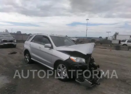 Mercedes-Benz ML350 2015 2015 vin 4JGDA2EB2FA503922 from auto auction Impact