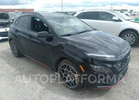 Hyundai Kona N 2022 2022 vin KM8KH3AC9NU001574 from auto auction Impact