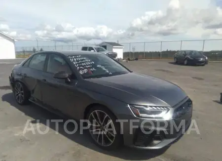 Audi S4 2023 2023 vin WAUC4AF47PA063342 from auto auction Impact