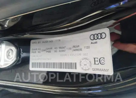 AUDI S5 TECHNIK 2015 vin WAULGBFR1FA031963 from auto auction Caiaai