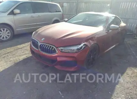 BMW 8 SERIES M850I XDRIVE 2019 vin WBABC4C54KBJ35601 from auto auction Caiaai