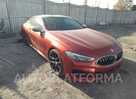 BMW 8 Series 2019 2019 vin WBABC4C54KBJ35601 from auto auction Impact