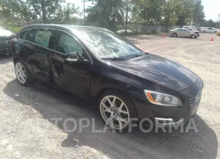 Volvo V60 2015 2015 vin YV1902SL6F1262144 from auto auction Impact