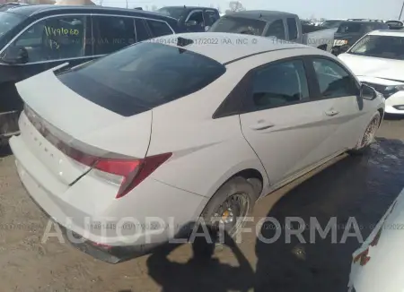 HYUNDAI ELANTRA SEL 2022 vin KMHLM4AG8NU258203 from auto auction Caiaai