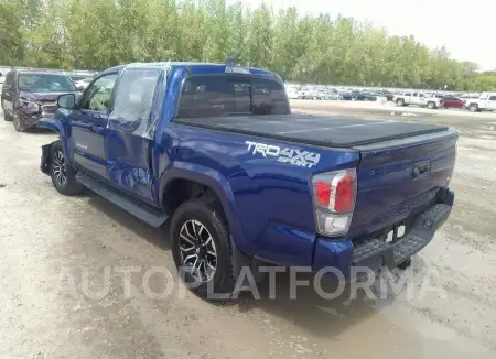 TOYOTA TACOMA DOUBLE CAB/SR/SR5/TRD SPO 2022 vin 3TYCZ5AN2NT055746 from auto auction Caiaai