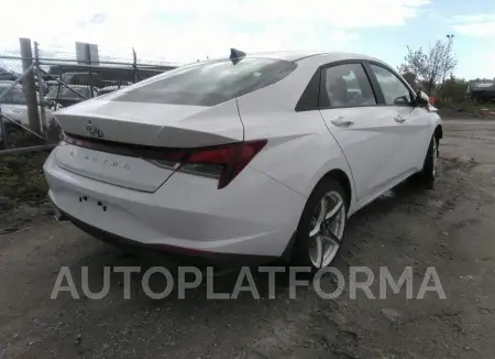 HYUNDAI ELANTRA SEL 2022 vin KMHLM4AG0NU335632 from auto auction Caiaai