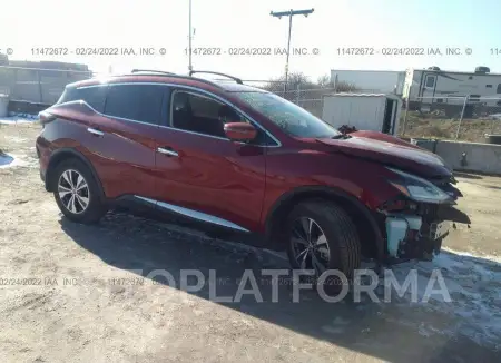 Nissan Murano 2021 2021 vin 5N1AZ2BS5MC130683 from auto auction Impact