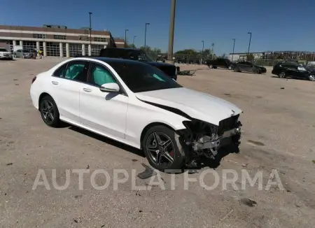 Mercedes-Benz C300 2021 2021 vin W1KWF8EB9MR646341 from auto auction Impact