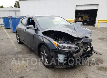 HYUNDAI VELOSTER B 2019 vin KMHTG6AF4KU016286 from auto auction Copart