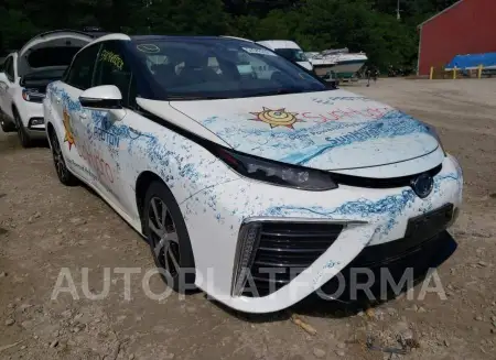 Toyota Mirai 2016 2016 vin JTDBVRBDXGA000218 from auto auction Copart