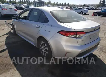 TOYOTA COROLLA LE 2020 vin JTDEBRBE4LJ020621 from auto auction Copart