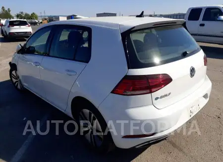 VOLKSWAGEN E-GOLF SE 2018 vin WVWKR7AU7JW906945 from auto auction Copart