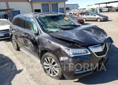 ACURA MDX TECHNO 2016 vin 5FRYD4H49GB032347 from auto auction Copart