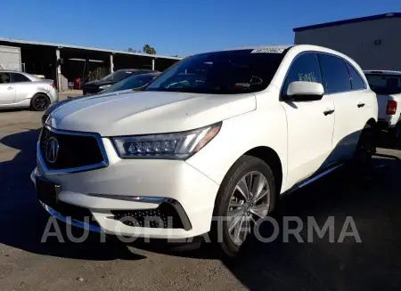 ACURA MDX TECHNO 2017 vin 5FRYD4H53HB041104 from auto auction Copart