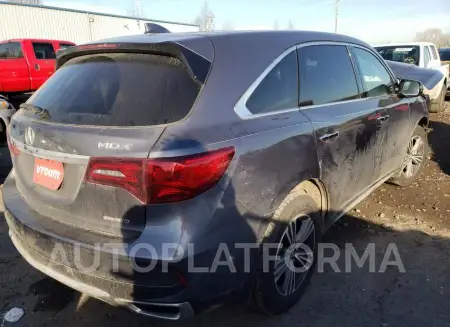 ACURA MDX 2018 vin 5J8YD4H35JL021697 from auto auction Copart