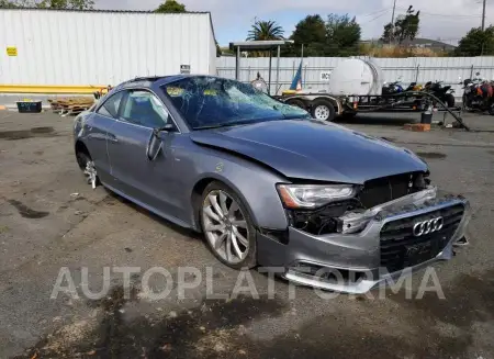 Audi A5 2016 2016 vin WAUM2AFRXGA012794 from auto auction Copart