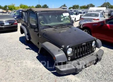 Jeep Wrangler 2017 2017 vin 1C4GJWAG2HL753713 from auto auction Copart