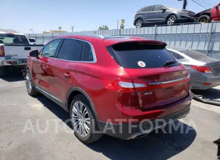 LINCOLN MKX RESERV 2016 vin 2LMPJ6LR1GBL84436 from auto auction Copart