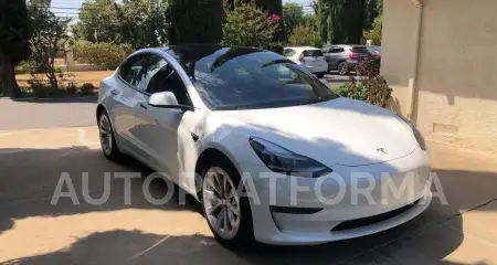 Tesla Model 3 2022 2022 vin 5YJ3E1EB8NF137548 from auto auction Copart