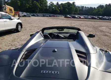 FERRARI 488 SPIDER 2017 vin ZFF80AMA4H0223294 from auto auction Copart