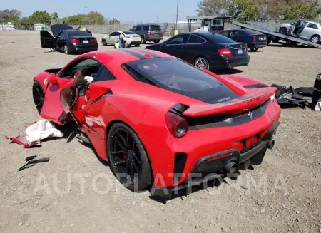 FERRARI 488 PISTA 2019 vin ZFF90HLAXK0241336 from auto auction Copart