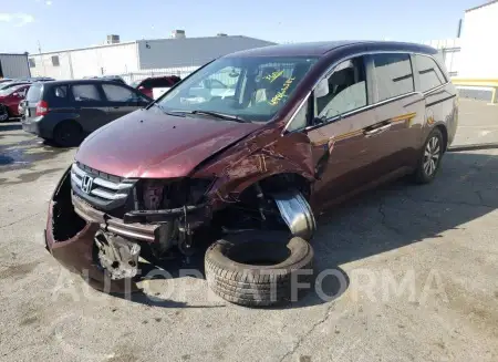 HONDA ODYSSEY EX 2016 vin 5FNRL5H68GB070765 from auto auction Copart