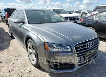 Audi A8 Quattro 2018 2018 vin WAU44AFD3JN000873 from auto auction Copart