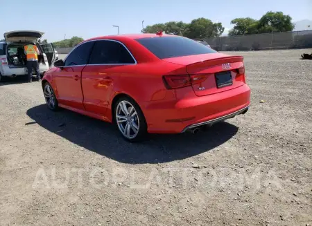 AUDI S3 PREMIUM 2016 vin WAUB1GFF1G1034735 from auto auction Copart