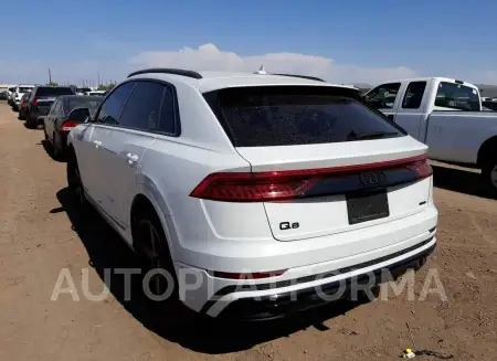 AUDI Q8 PREMIUM 2021 vin WA1EVAF13MD001665 from auto auction Copart