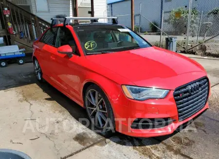 Audi S3 2016 2016 vin WAUB1GFF5G1077779 from auto auction Copart