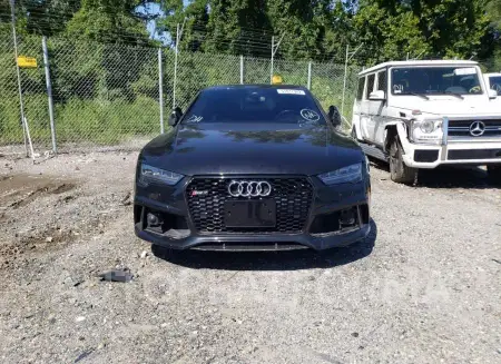 AUDI RS7 PERFOR 2018 vin WUAWRBFC8JN901721 from auto auction Copart