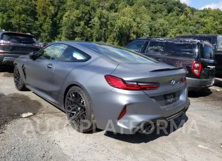 BMW M8 2022 vin WBSAE0C05NCJ08095 from auto auction Copart