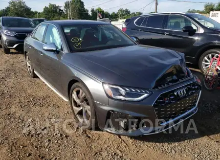 Audi S4 2021 2021 vin WAUB4AF4XMA049975 from auto auction Copart