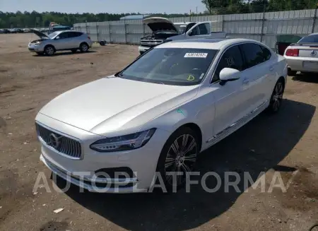 VOLVO S90 T6 INS 2021 vin LVYA22ML5MP197767 from auto auction Copart