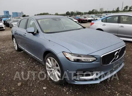 VOLVO S90 T6 INS 2018 vin LVYA22ML0JP050557 from auto auction Copart