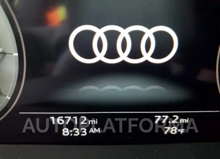 AUDI Q8 PRESTIG 2021 vin WA1FVAF14MD006572 from auto auction Copart