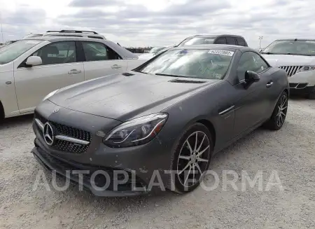 MERCEDES-BENZ SLC 43 AMG 2018 vin WDDPK6GA0JF151693 from auto auction Copart